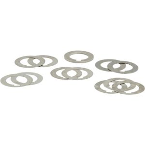 Zestawy pierścieni dystansowych do trzpieni frezarskich Fortis zestaw 35-częściowy otwór 16 mm